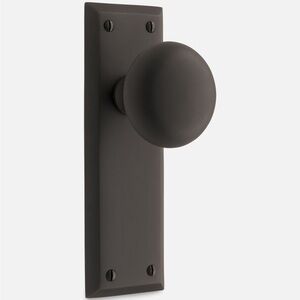 Rejuvenation Putman Classic Knob Tube Latch Interior Door Knob Dummy Set